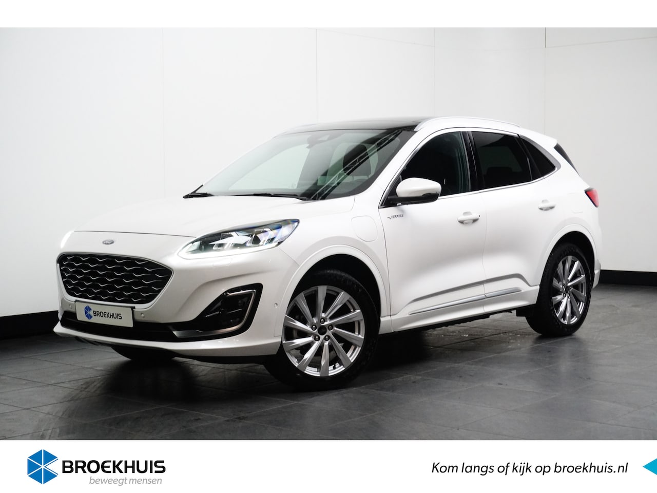 Ford Kuga - 2.5 PHEV Vignale | Pano-dak | Adapt. Cruise | Camera V+A | Dodehoek Detectie | Head-Up Dis - AutoWereld.nl