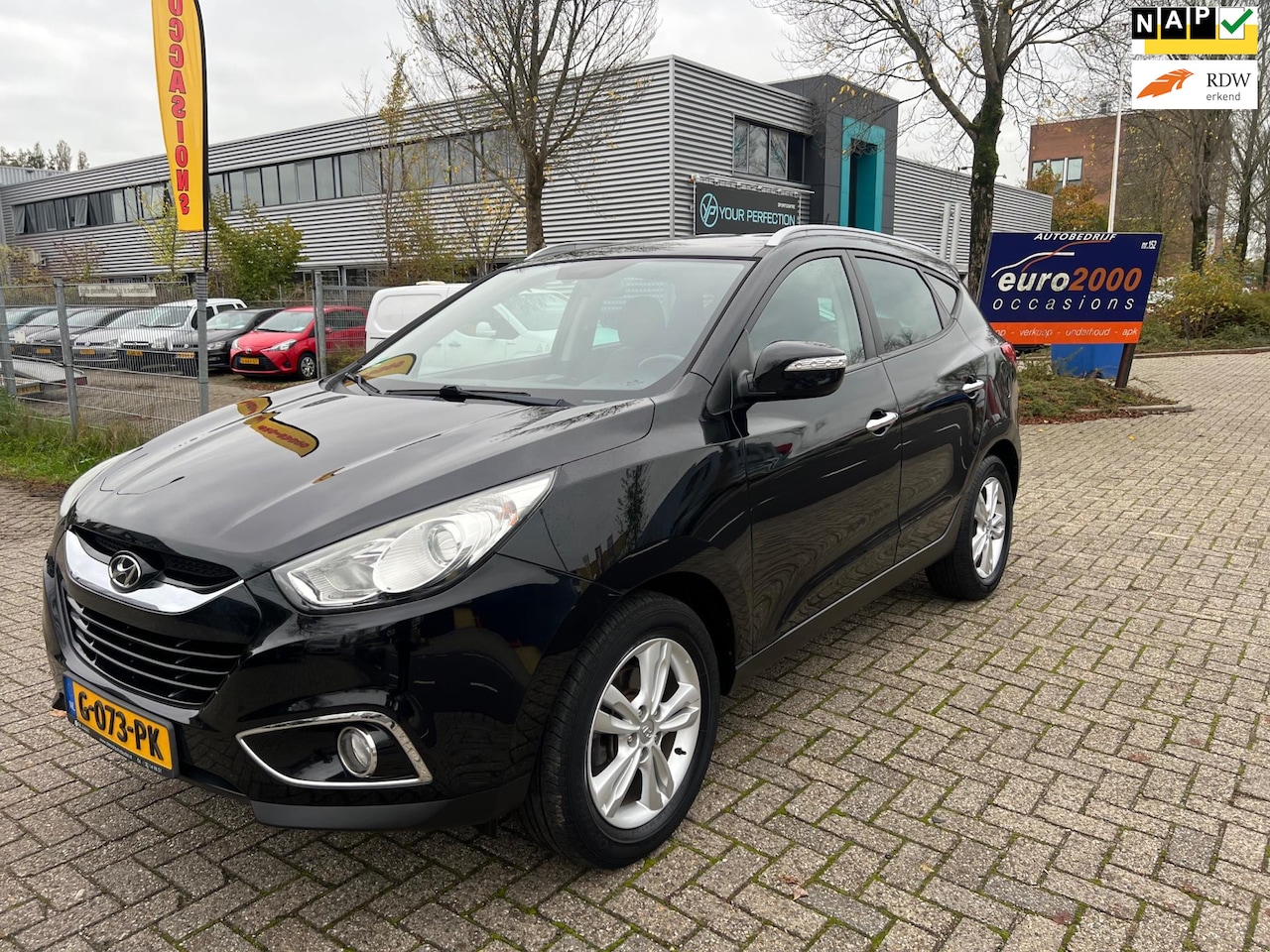 Hyundai ix35 - 1.6i GDI i-Vision - AIRCO - KEYLESS - LEDER ! - AutoWereld.nl