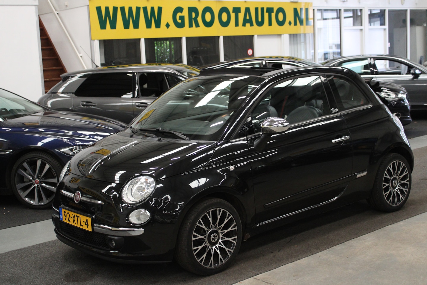 Fiat 500 C - 0.9 TwinAir by Gucci Incl. BTW Airco, Leer, Stuurbekrachtiging - AutoWereld.nl