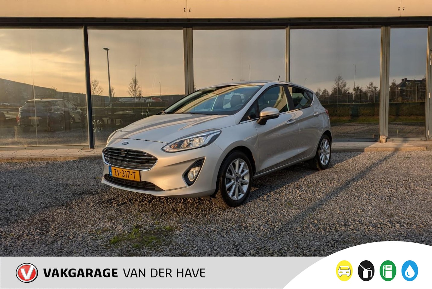 Ford Fiesta - 1.0 EcoBoost Titanium | Android Auto/Apple CarPlay | Cruise Control | Navi | Bluetooth | L - AutoWereld.nl