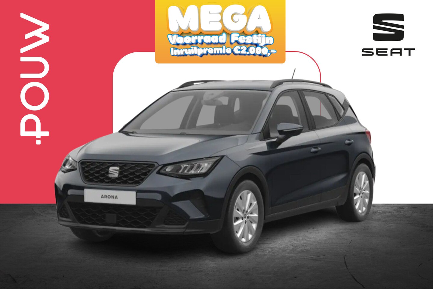 Seat Arona - 1.0 EcoTSI 95pk Style | 16" Velgen | Climate Control - AutoWereld.nl