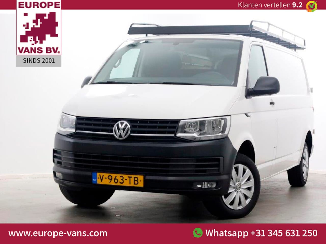 Volkswagen Transporter - T6 2.0 TDI 150pk E6 Lang Comfortline Airco/Navi/Imperiaal 11-2018 - AutoWereld.nl