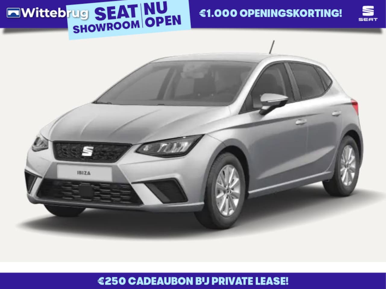 Seat Ibiza - 1.0 TSI Style Business Connect / App-Connect / Voorstoelen verwarmd / Parkeersensor v+a - AutoWereld.nl