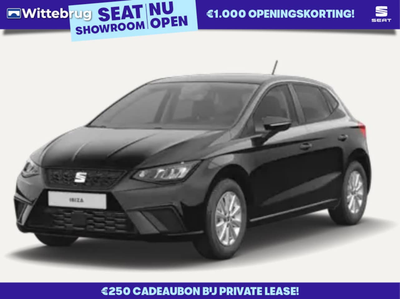 Seat Ibiza - 1.0 TSI Style Business Connect / App-Connect / Voorstoelen verwarmd / Parkeersensor v+a - AutoWereld.nl