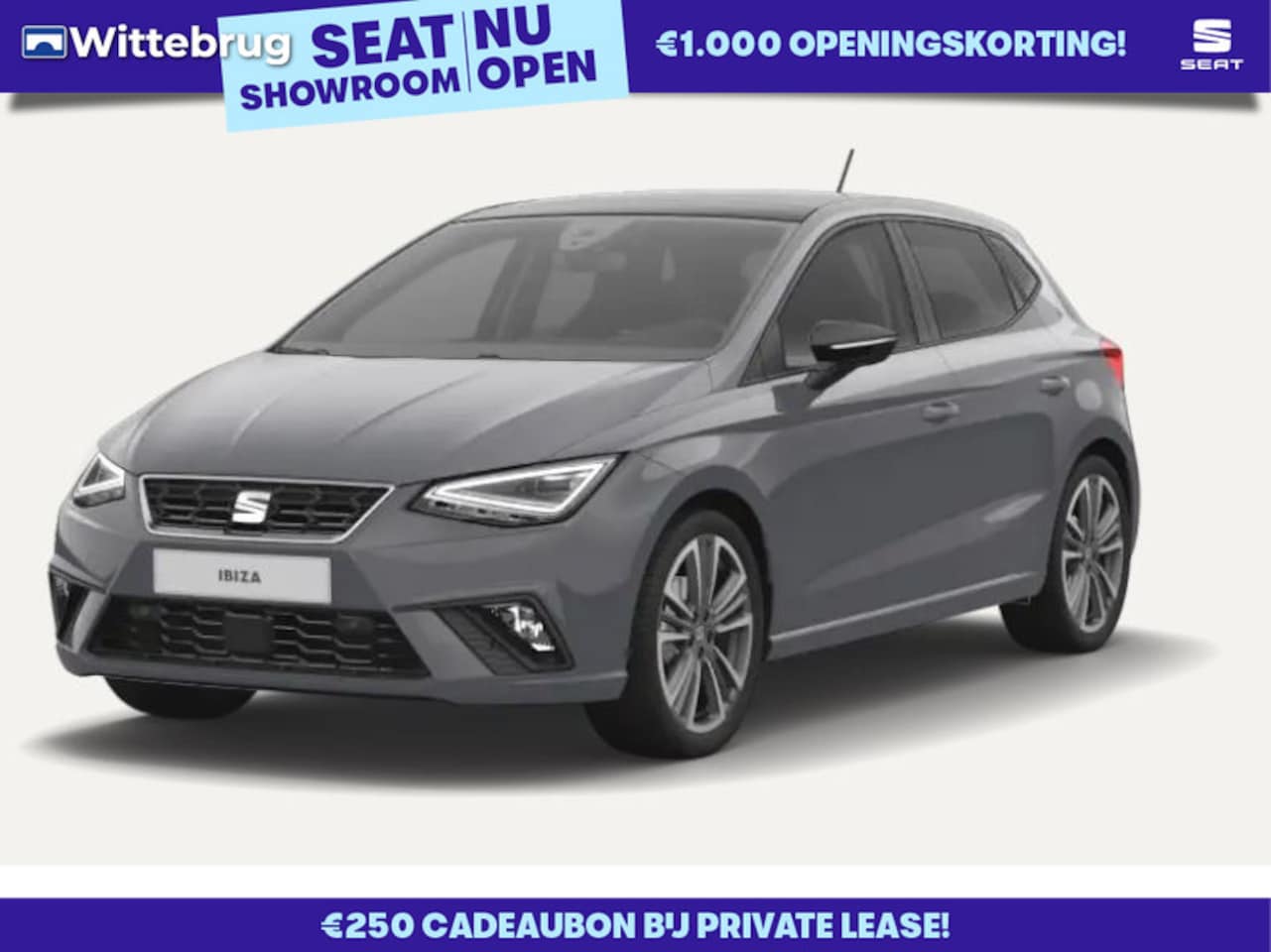 Seat Ibiza - 1.0 EcoTSI FR Anniversary 18 inch lichtmetalen velgen / Cruise Control / Parkeersensoren v - AutoWereld.nl