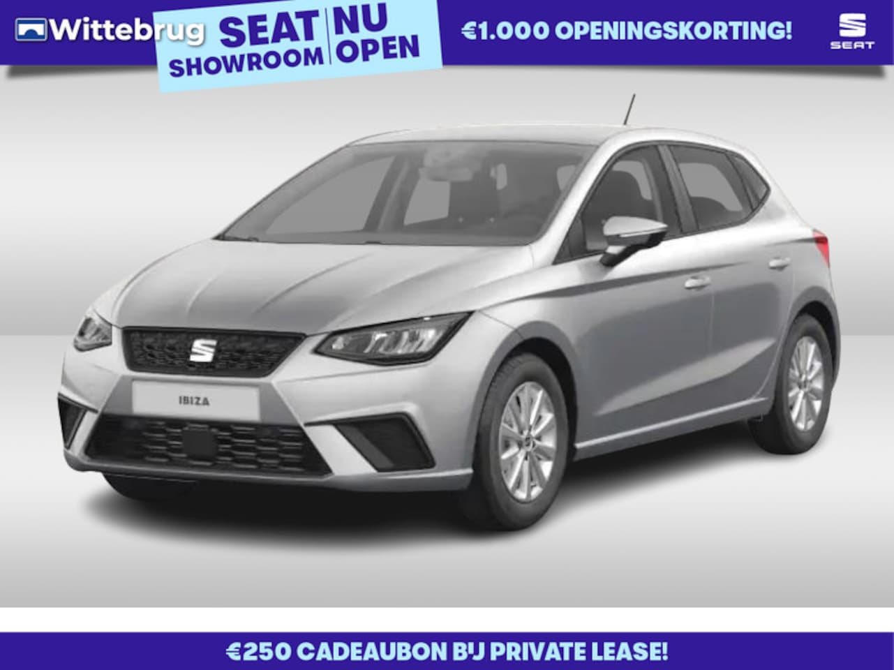 Seat Ibiza - 1.0 EcoTSI Style Business Connect / App Connect / Parkeersensoren Achter / Cruise Control - AutoWereld.nl