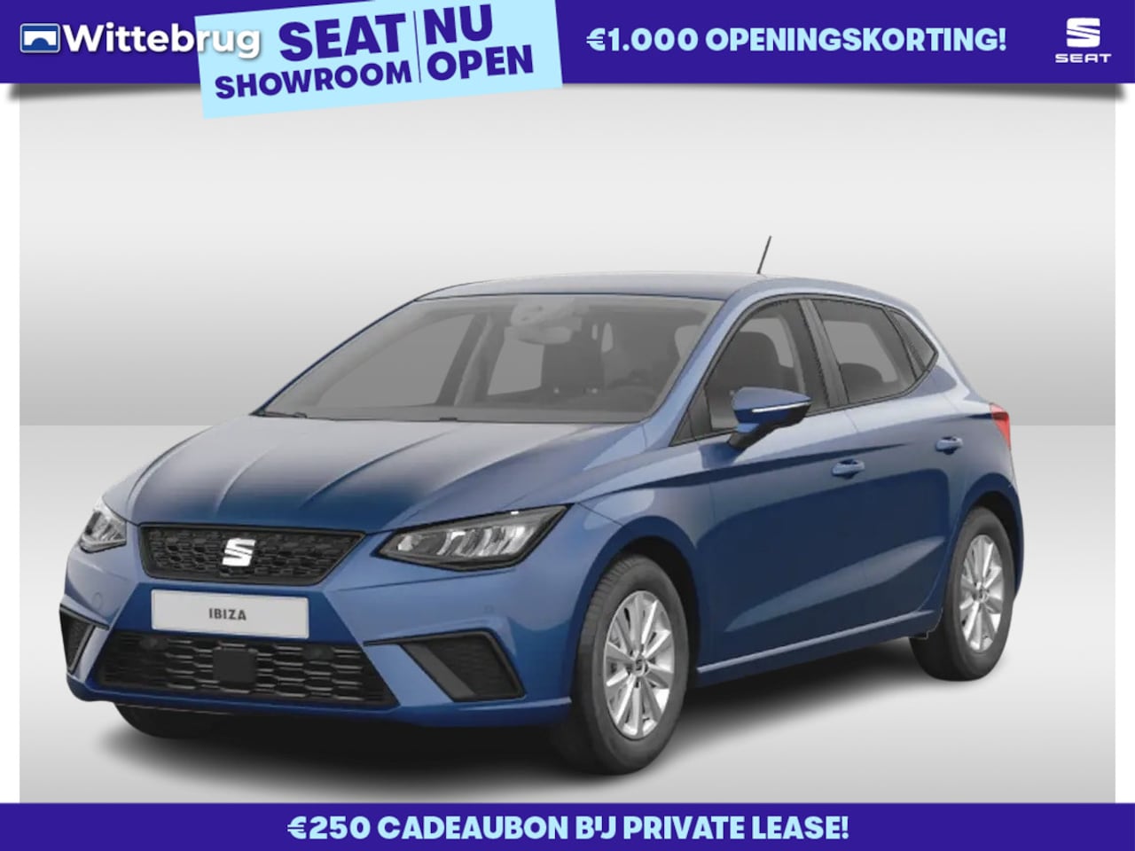 Seat Ibiza - 1.0 EcoTSI FR Anniversary / App Connect / Navigatie / Parkeersensoren Achter / Cruise Cont - AutoWereld.nl