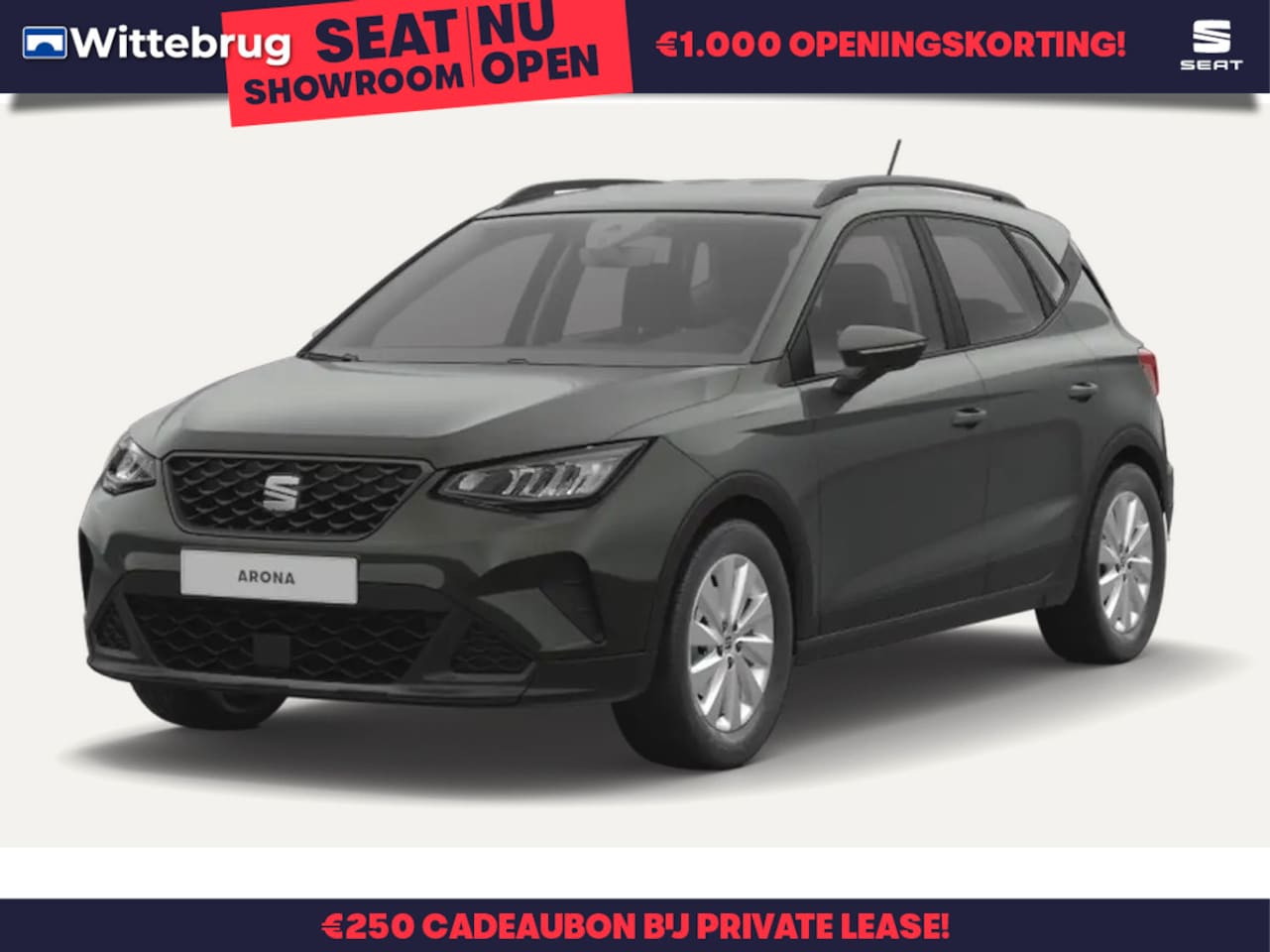 Seat Arona - 1.0 EcoTSI Style / SEAT Connect / Automatic Aircoditioning / Coming & Leaving Home verlich - AutoWereld.nl