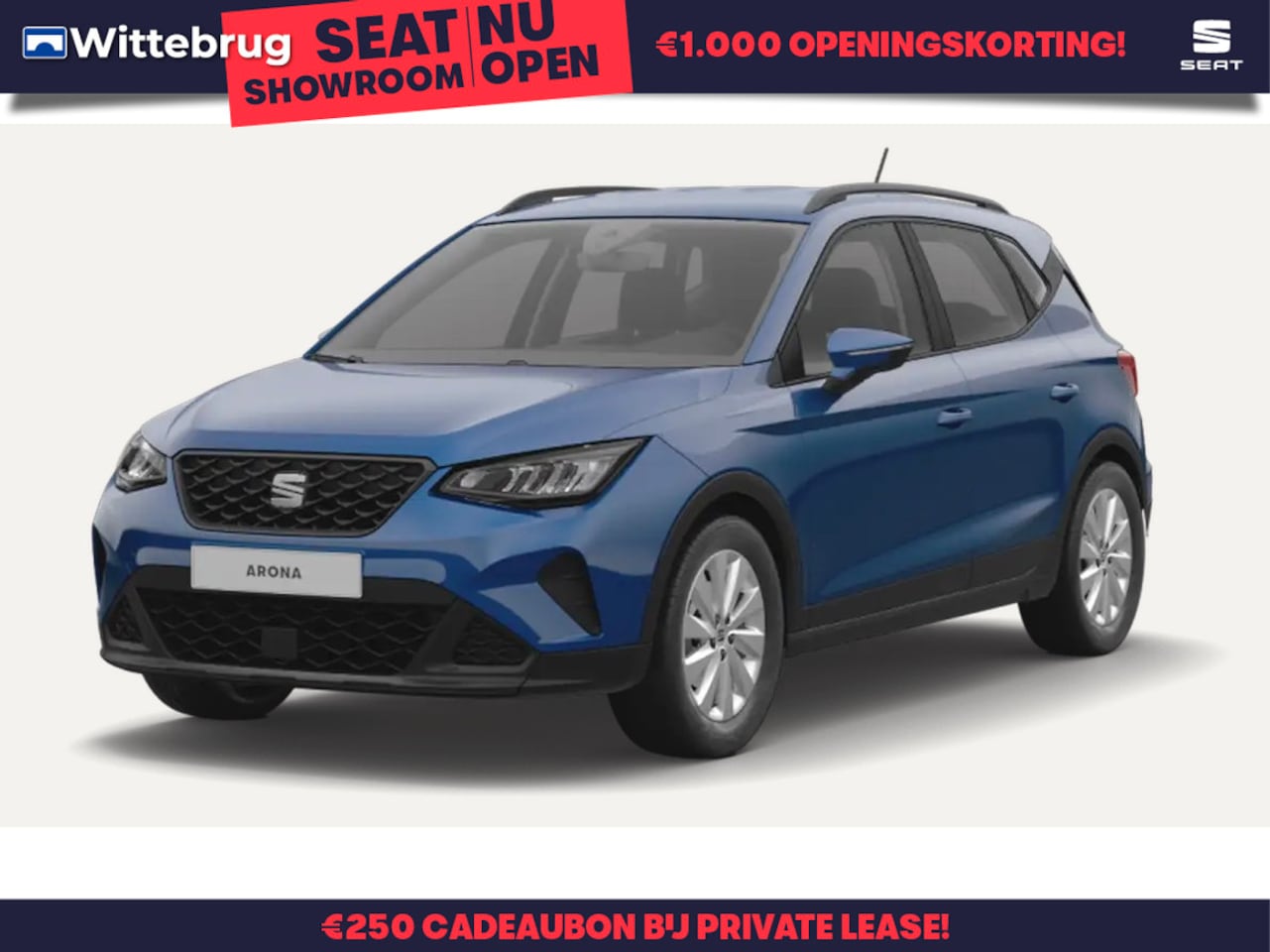 Seat Arona - 1.0 EcoTSI Style / Parkeersensoren achter / Airconditioning automatisch / Apple CarPlay - AutoWereld.nl