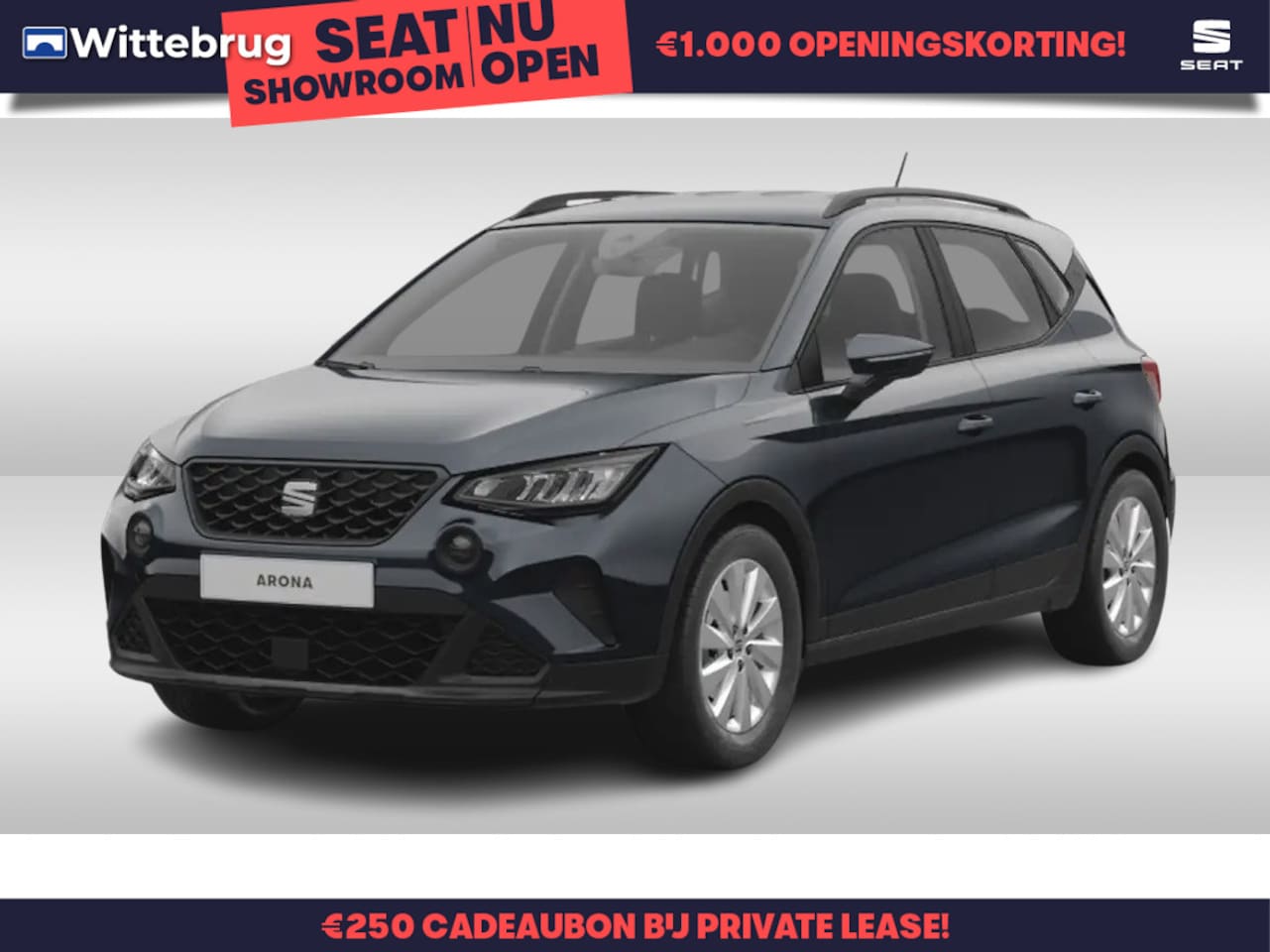 Seat Arona - 1.0 EcoTSI Style / SEAT Connect / Automatic Airco / Coming & Leaving Home verlichting - AutoWereld.nl