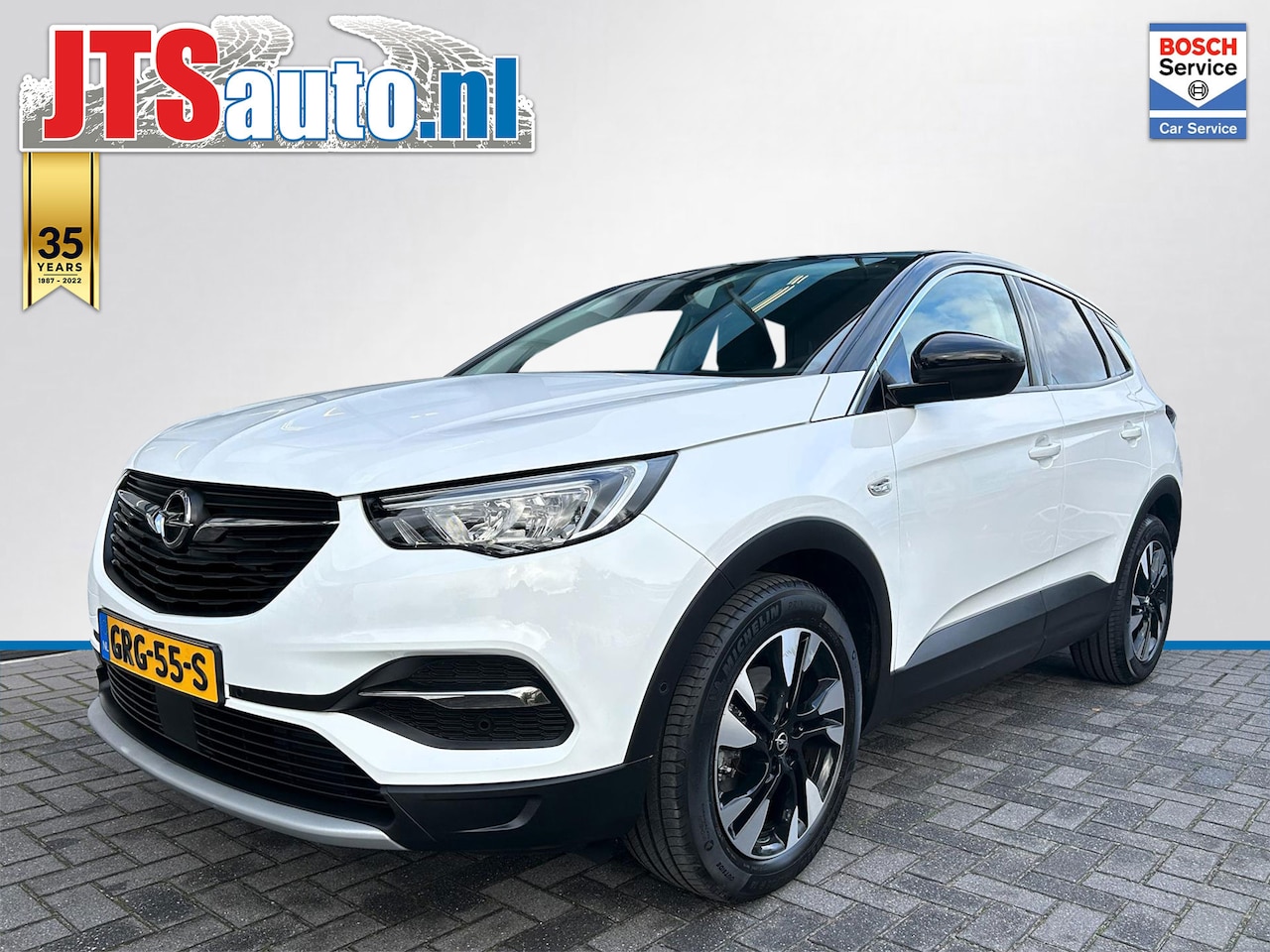 Opel Grandland X - 1.2T 130pk Aut, Leder, Carplay, Stoelverw. - AutoWereld.nl