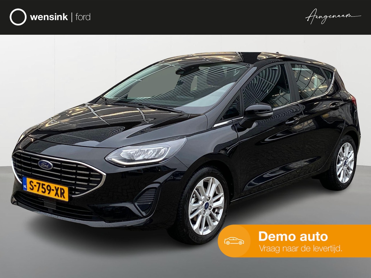 Ford Fiesta - 1.0 EcoBoost Hybrid Titanium | Adaptieve cruise control | Afneembare trekhaak | Navigatie - AutoWereld.nl