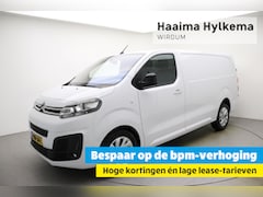 Citroën Jumpy - 1.5 BlueHDI 100 L3 | Keyless Entry | Navigatie | Dodehoek detectie | Comfort tussenwand |