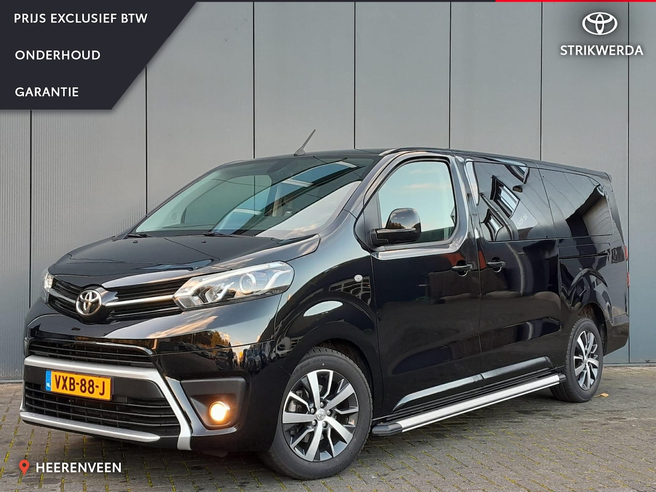 Toyota ProAce - Dubb.Cab.|5-Pers| Aut.(8)|Leder|Xenon|145pk Luxe Dubbel Cabine BPM-vrij - AutoWereld.nl