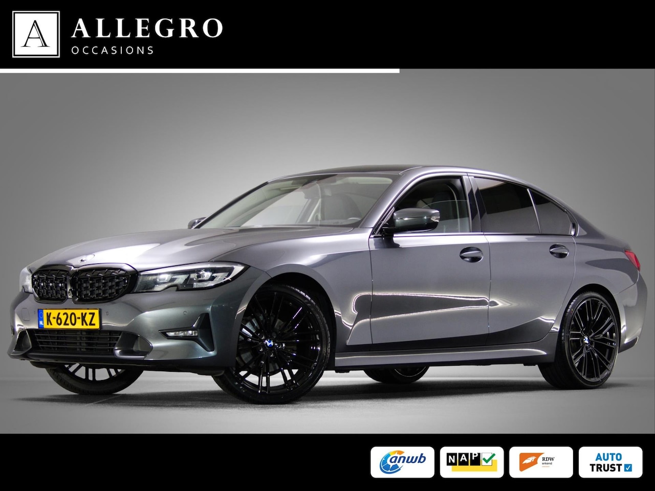 BMW 3-serie - 320i High Executive (APPLE CARPLAY / ANDROID AUTO, SFEERVERLICHTING, SPORTSTOELEN, NAVIGAT - AutoWereld.nl