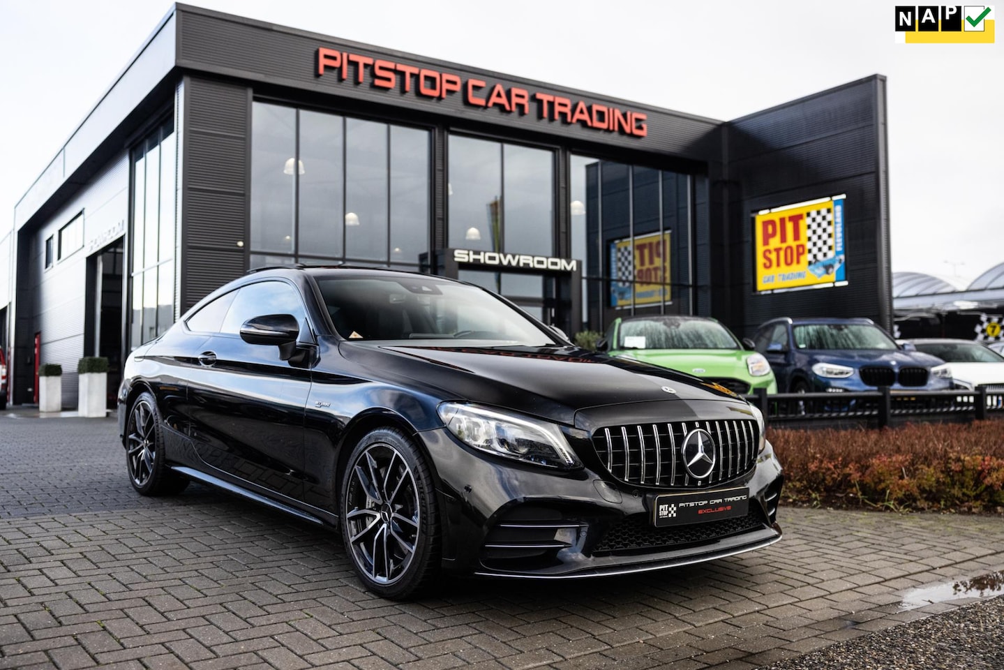 Mercedes-Benz C-klasse Coupé - C43 AMG 43 4MATIC, 390 PK, Pano, Sfeer, Full option! - AutoWereld.nl