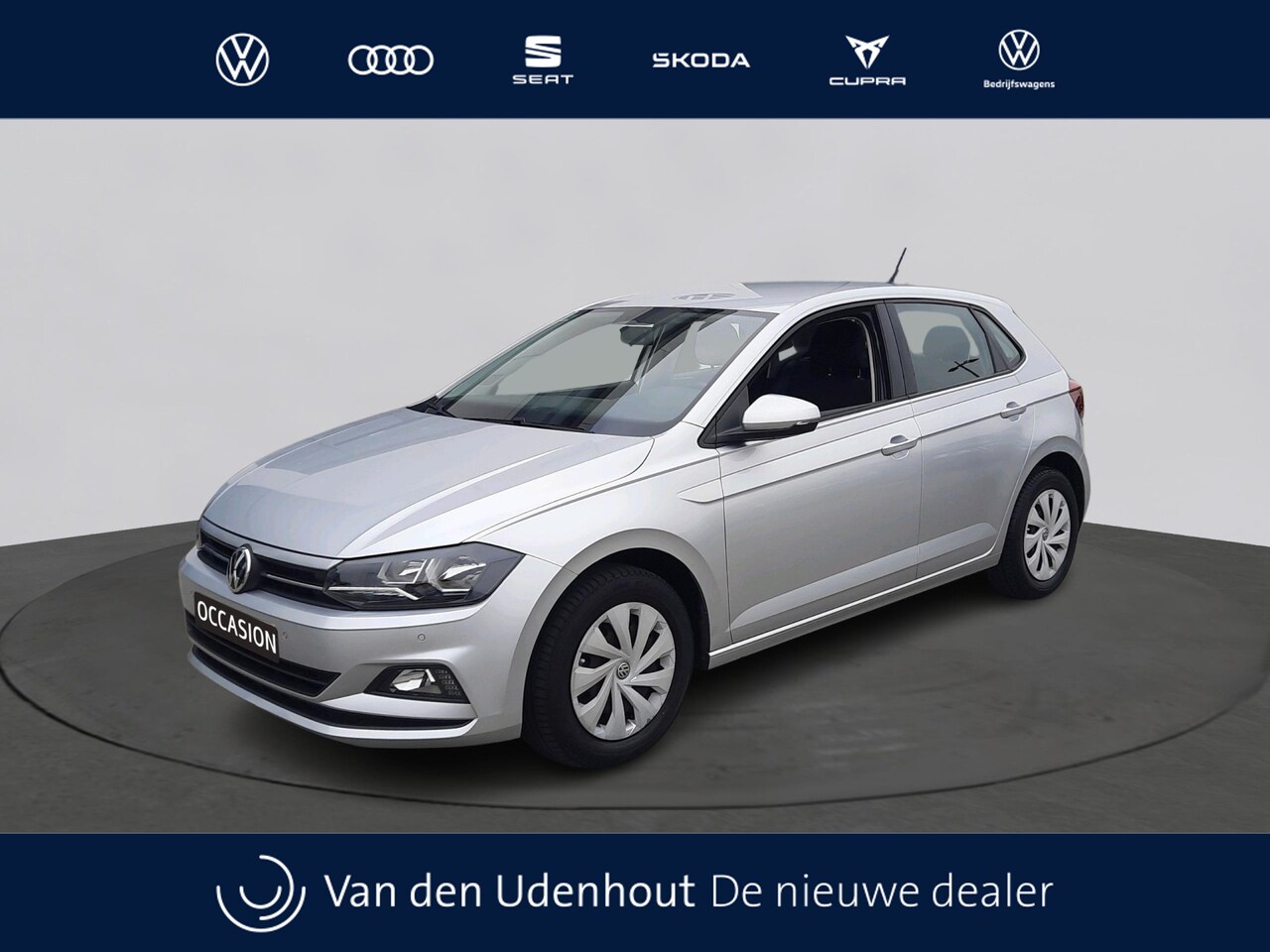 Volkswagen Polo - 1.0 TSI Comfortline Automaat | Navi | Trekhaak | Parkeersensoren Nieuw binnen, foto's volg - AutoWereld.nl