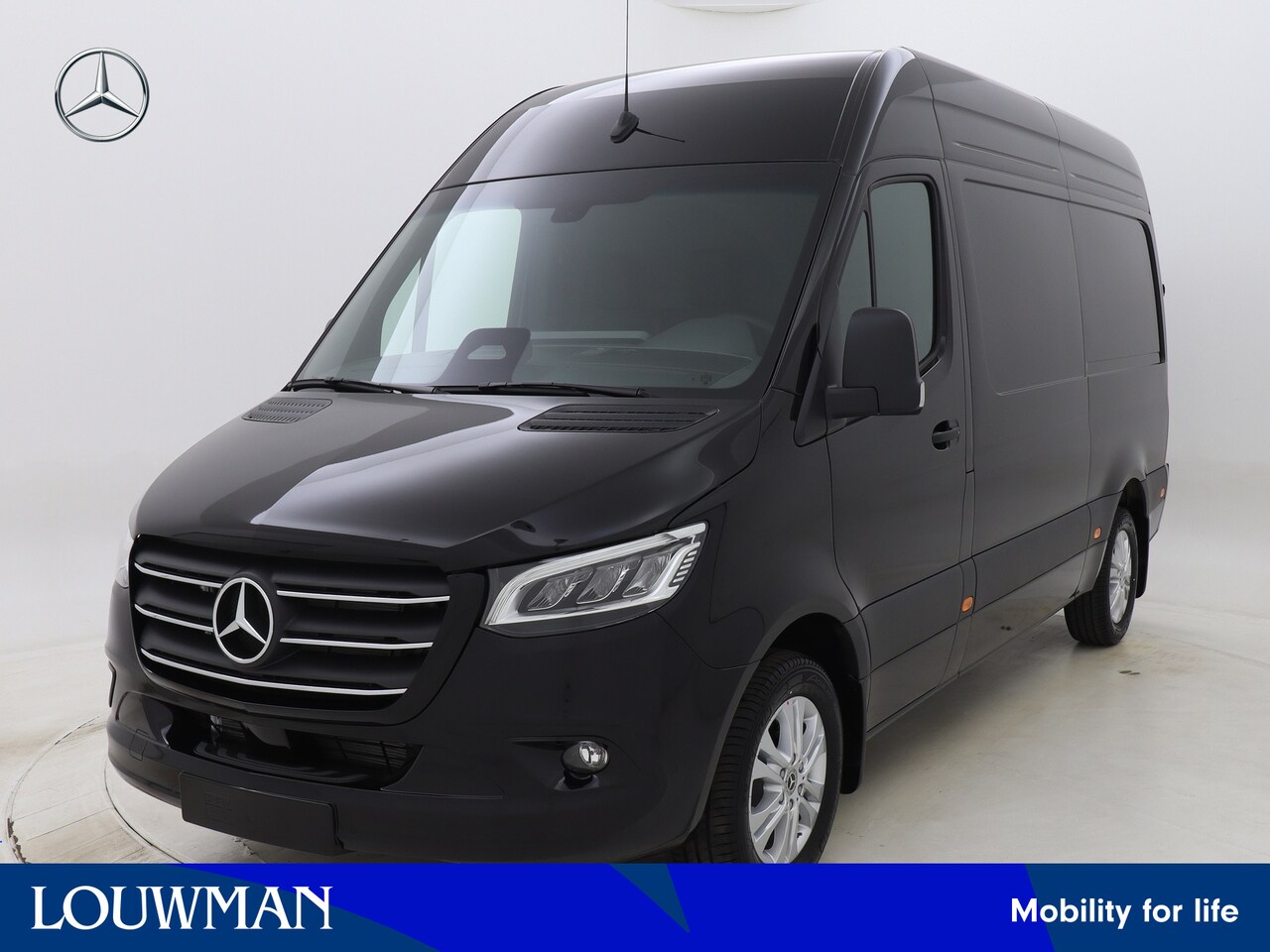 Mercedes-Benz Sprinter - 319 CDI 190pk Automaat L2H2 RWD PRO 3,5t trekhaak voorbereiding, winterpakket, distronic, - AutoWereld.nl