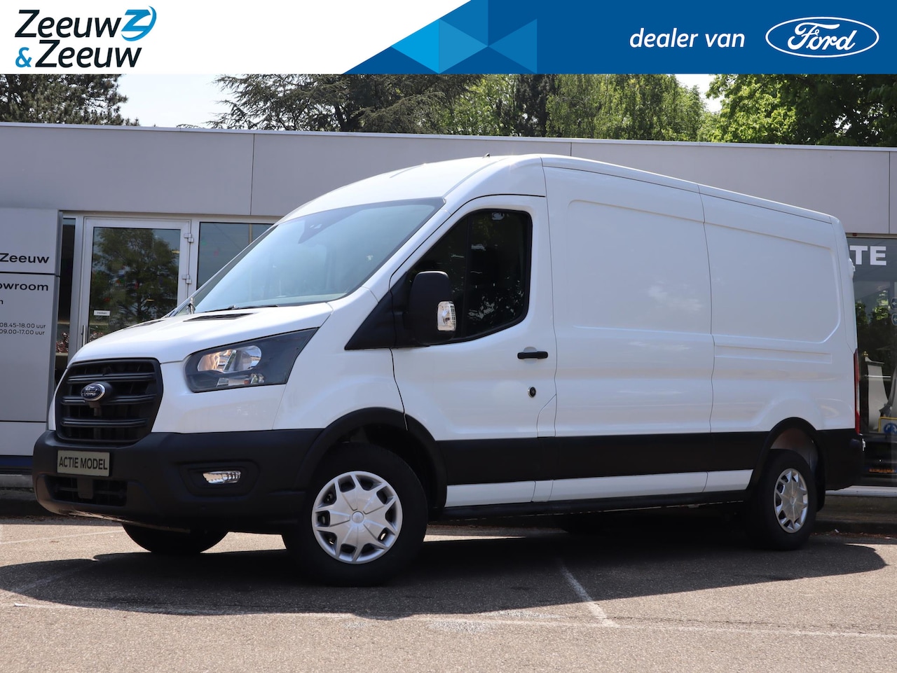 Ford Transit - 350 2.0 TDCI L3H2 Trend 130 pk Handgeschakeld | Navigatie | Trekhaak | Led laadruimteverli - AutoWereld.nl