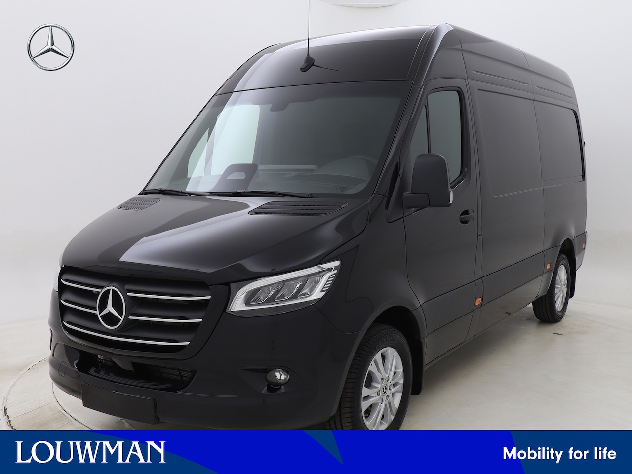 Mercedes-Benz Sprinter - 317CDI L2H2 RWD SELECT 9G-tronic | Automaat | Navigatie | Nieuw model 2024 | 17'' lm-velge - AutoWereld.nl