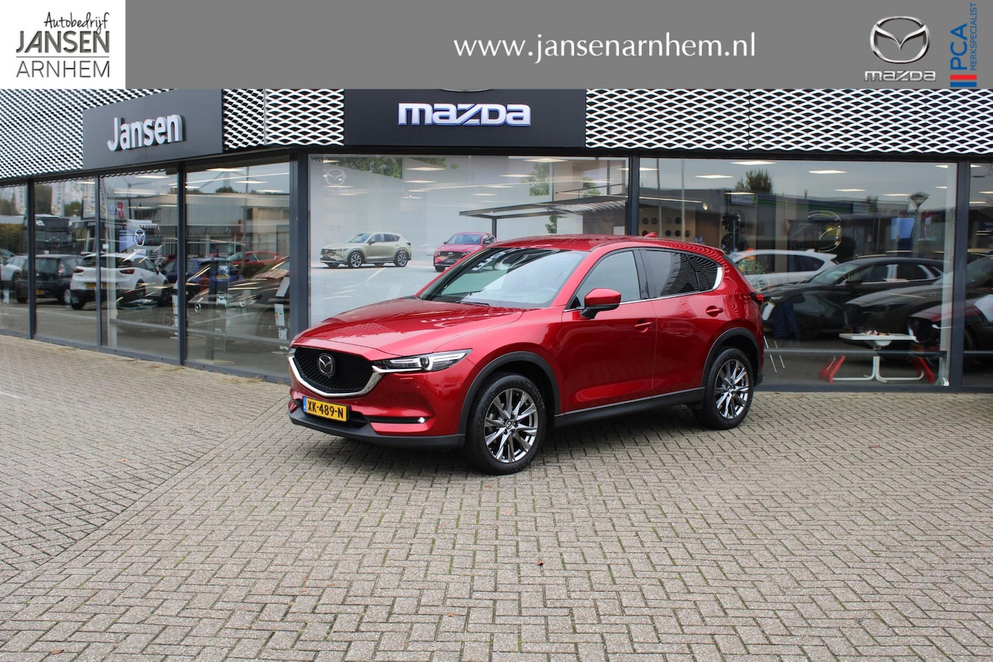 Mazda CX-5 - 2.0 SkyActiv-G 165 Signature 2.0 SkyActiv-G 165 Signature , Automaat, Leder, Adap.Cruise, Bose, 360 Camera, HUD, Navi, - AutoWereld.nl