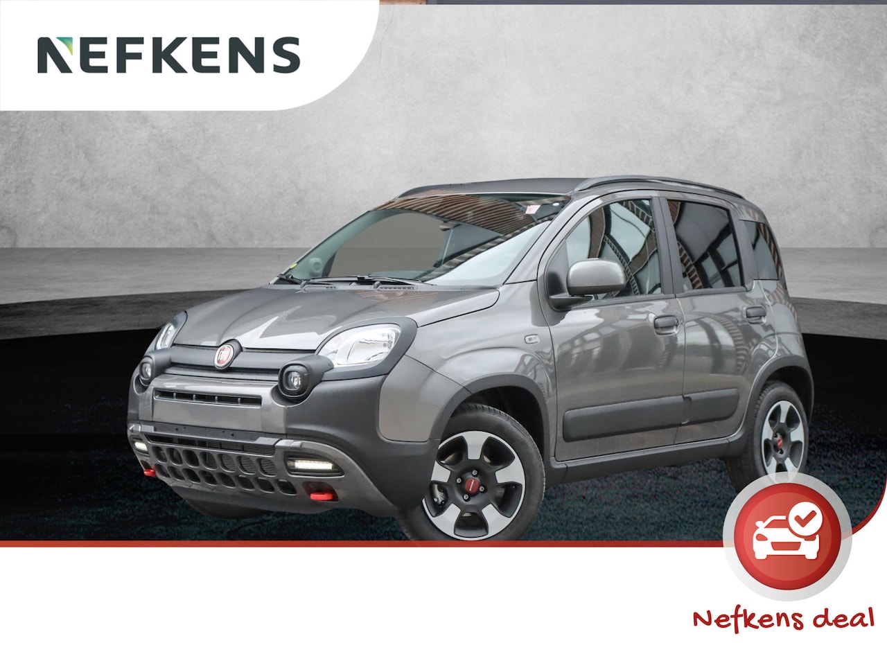 Fiat Panda - 69pk Hybrid Cross (DIRECT rijden!!/Climate/Cruise/Bluetooth/Isofix/MultiMedia) - AutoWereld.nl