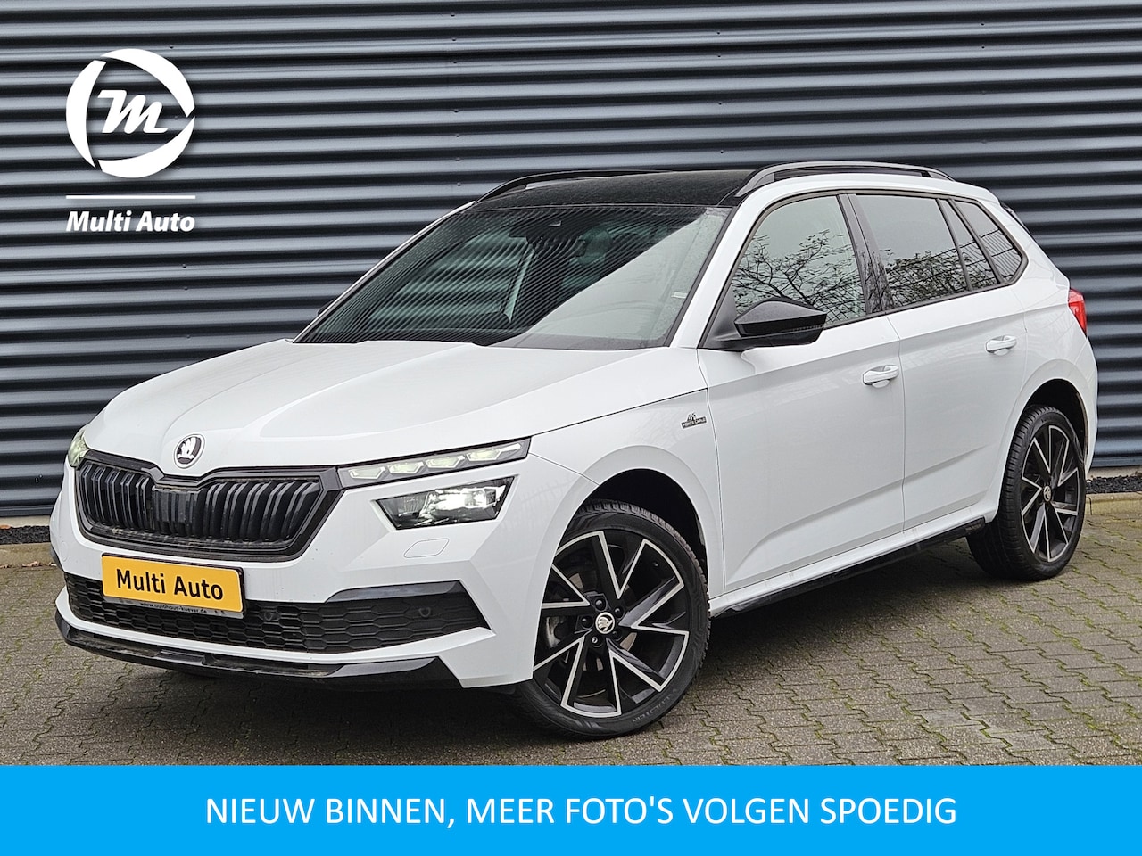 Skoda Kamiq - 1.0 TSI Monte Carlo DSG | Trekhaak af Fabriek | Panodak | RS Sportstoelen Verwarmd | Keyle - AutoWereld.nl