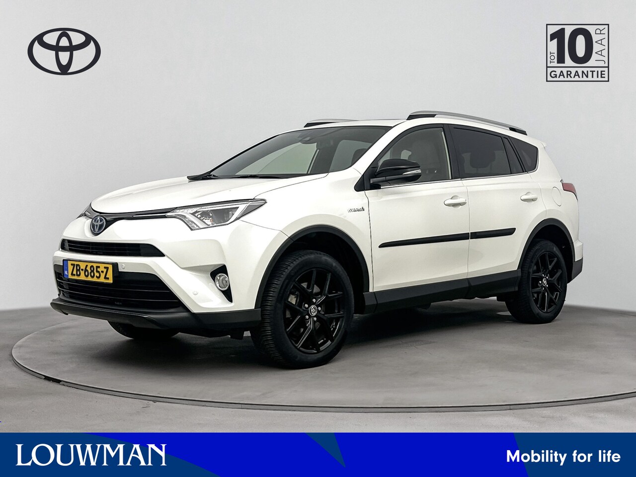 Toyota RAV4 - 2.5 Hybrid Black Edition | Navigatie | LM velgen | Schuif-/kanteldak | Leder | - AutoWereld.nl