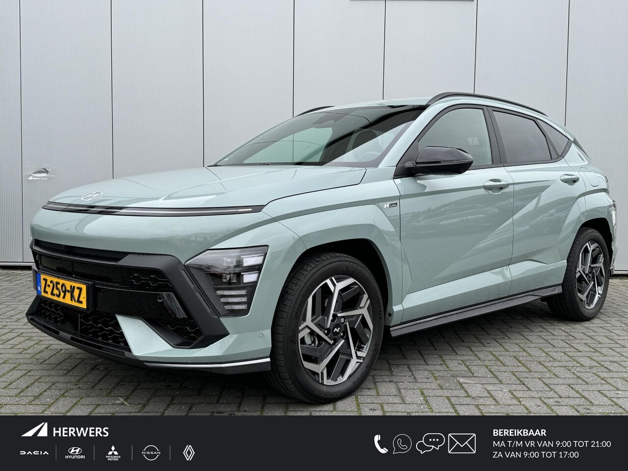 Hyundai Kona - 1.6 GDI HEV N Line / €1500,- Voordeel / €39.495.- Rijklaar / Uit Voorraad Leverbaar! / Nav - AutoWereld.nl