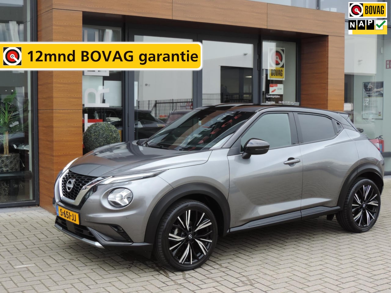 Nissan Juke - 1.0 DIG-T N-Design 24000km | 19” | Stoelverw | LED kopl | Navi | CarPlay | Camera | ECC | - AutoWereld.nl