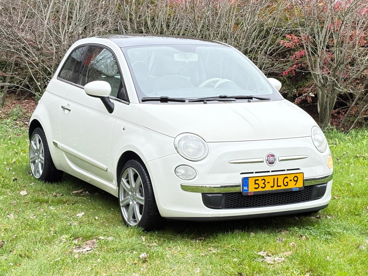 Fiat 500 - 1.2 Lounge/Automaat/Pano/Airco/NL Auto - AutoWereld.nl