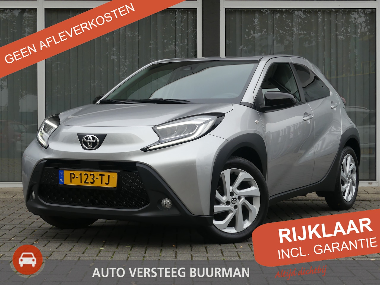 Toyota Aygo X - 1.0 VVT-i MT first CruiseControl, Airco, elektr. ramen voor, Applecarpl./Andr. auto - AutoWereld.nl