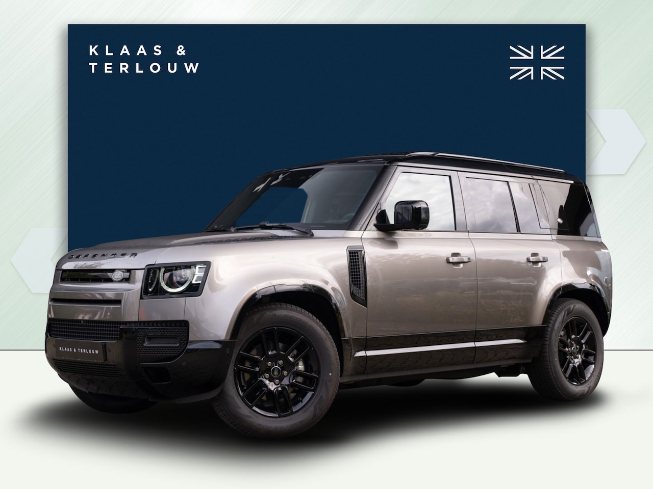 Land Rover Defender 110 - 3.0 D250 MHEV X-Dynamic SE / Silicon Silver / Laagschot - AutoWereld.nl