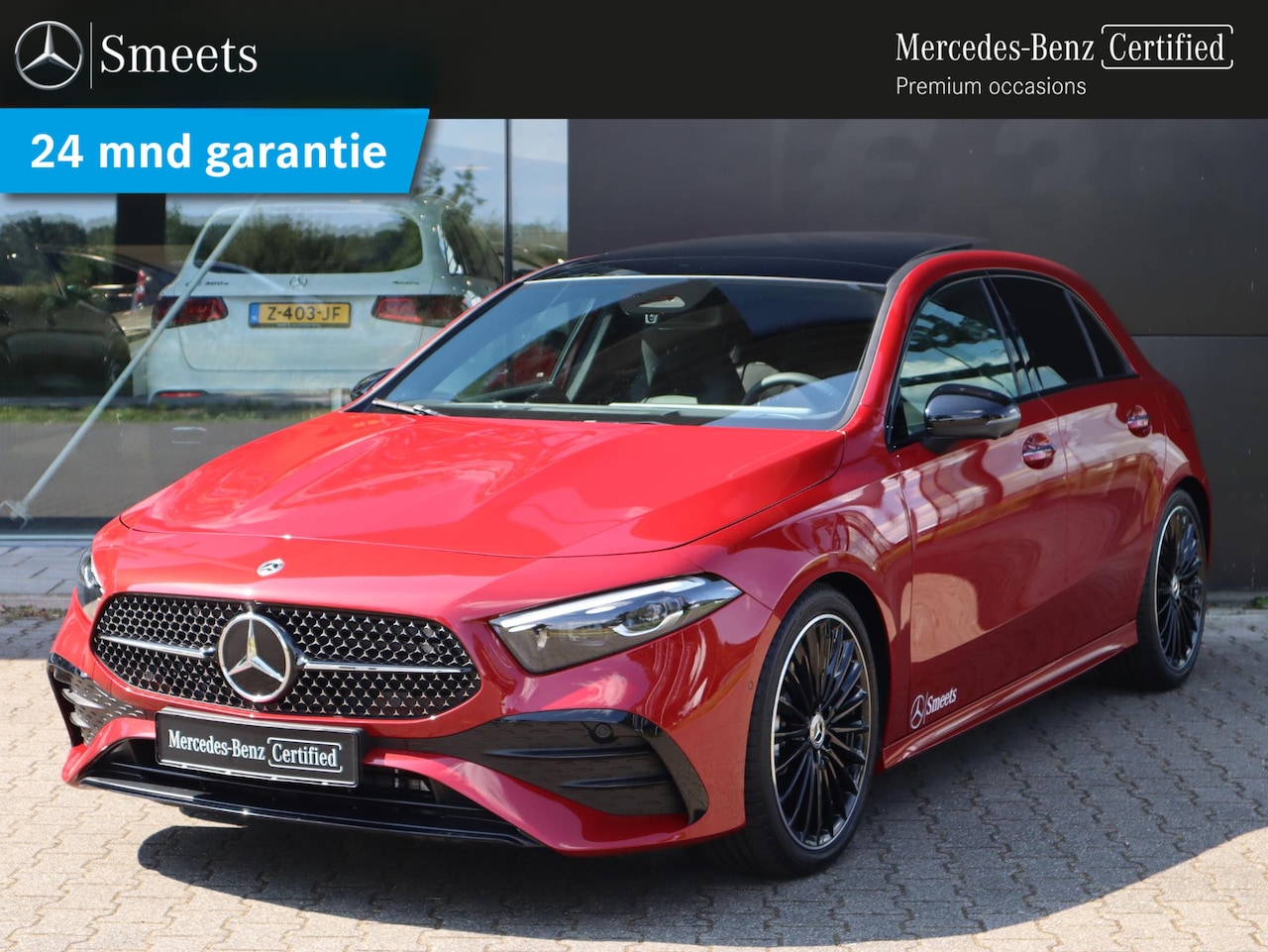 Mercedes-Benz A-klasse - 180 Star Edition AMG Line Plus Multispaak | Dodehoekassistent | Navigatie | Panoramadak | - AutoWereld.nl