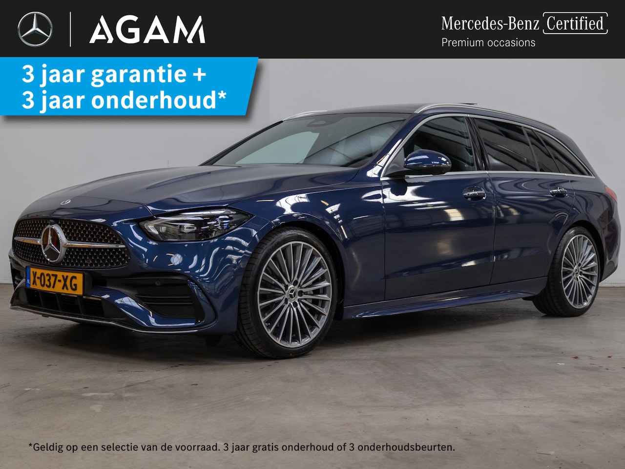 Mercedes-Benz C-klasse Estate - 180 AMG Line Premium PLUS | Panorama dak - AutoWereld.nl