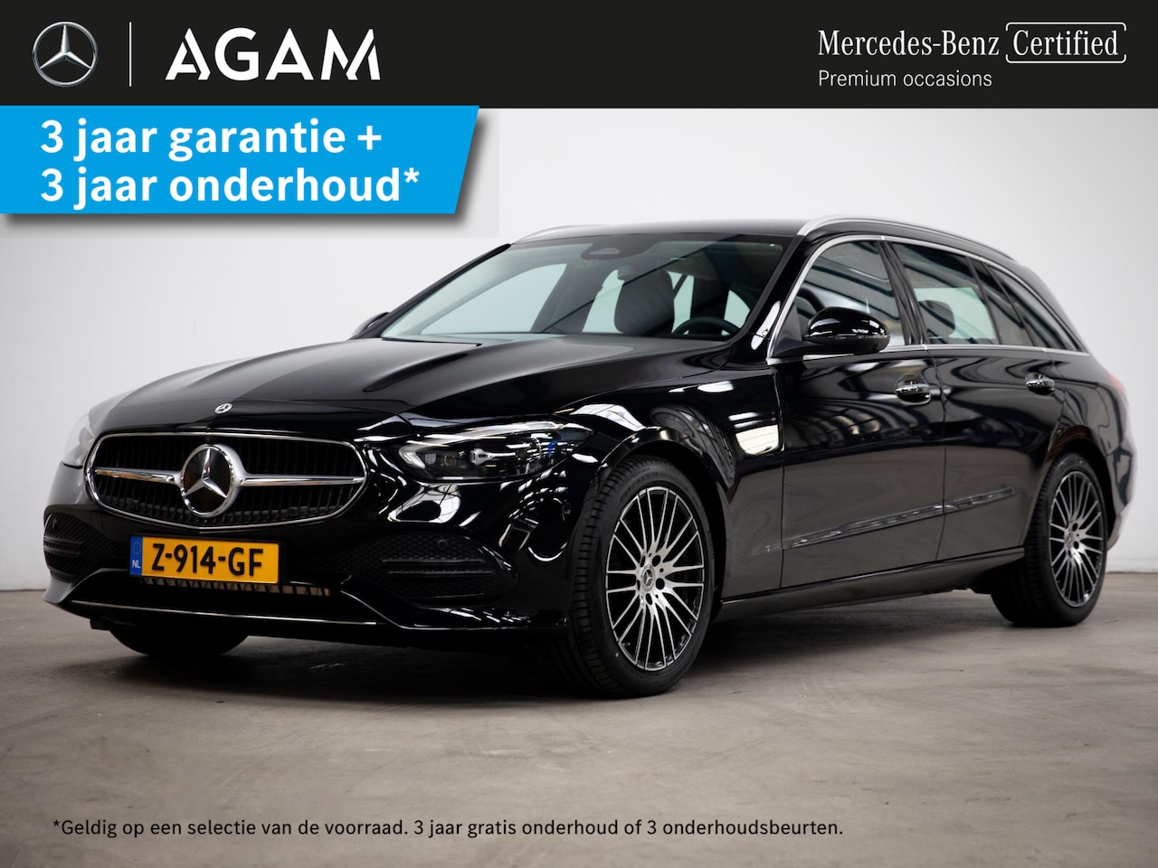 Mercedes-Benz C-klasse Estate - 200 Luxury Line Premium | Burmester Sound - AutoWereld.nl