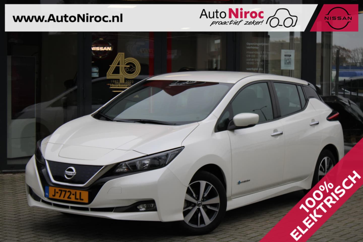 Nissan LEAF - Acenta 40 kWh | NAVIGATIE | CAMERA | 16 INCH | STOELVERWARMING | - AutoWereld.nl