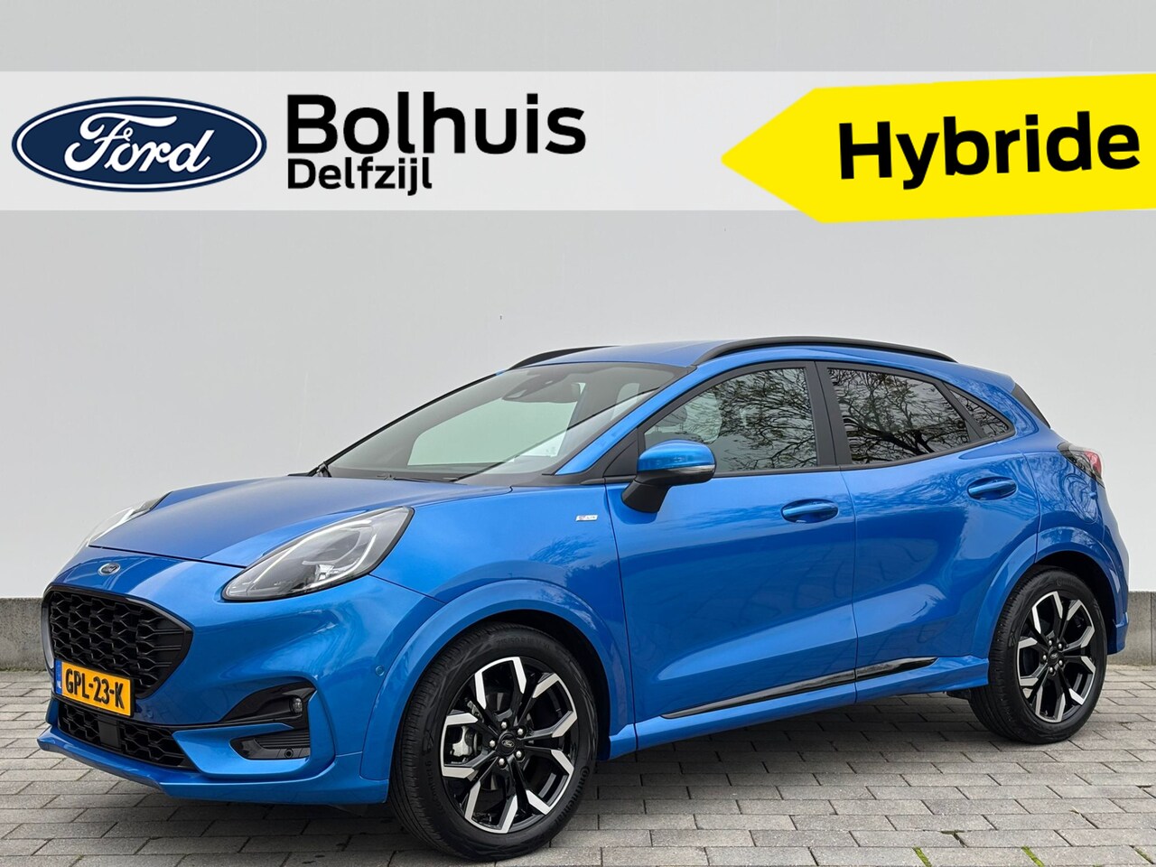 Ford Puma - EcoBoost Hybrid 125 pk ST-Line X | Camera | LED | B&O | Half leer | 18" | Apple Carplay | - AutoWereld.nl