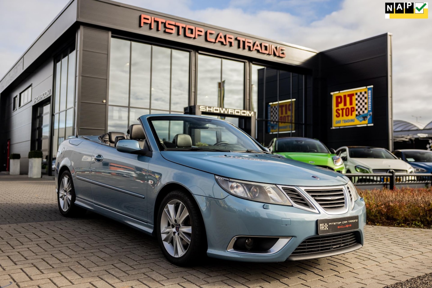 Saab 9-3 Cabrio - 2.0 T Aero 2.0 T Aero, 214pk, Elektrische stoelen, Top! - AutoWereld.nl