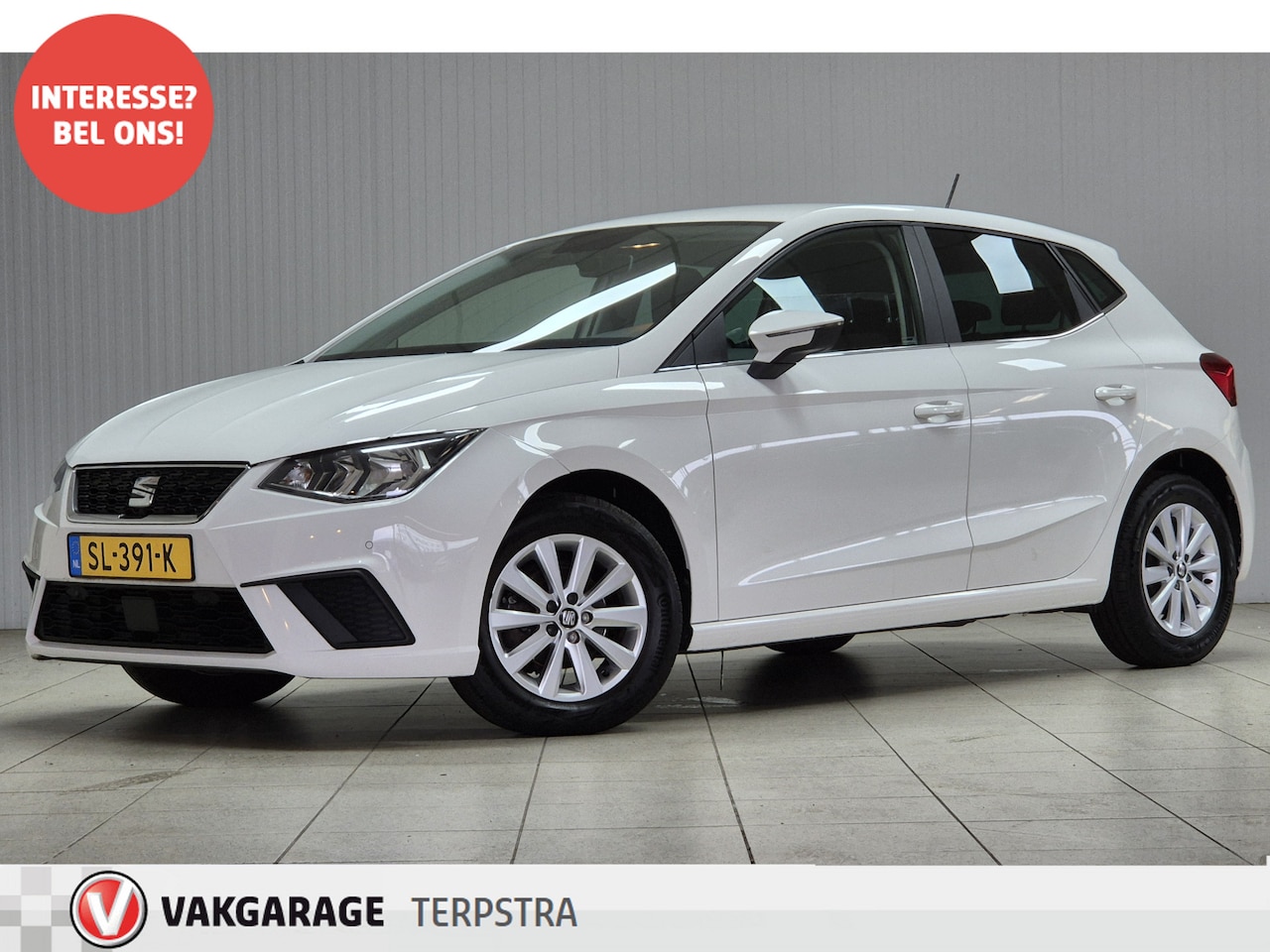 Seat Ibiza - 1.0 TSI Style Business Intense/ Camera/ Apple+Android/ 15''LMV/ Airco/ Adapt.Cruise/ Navi/ - AutoWereld.nl