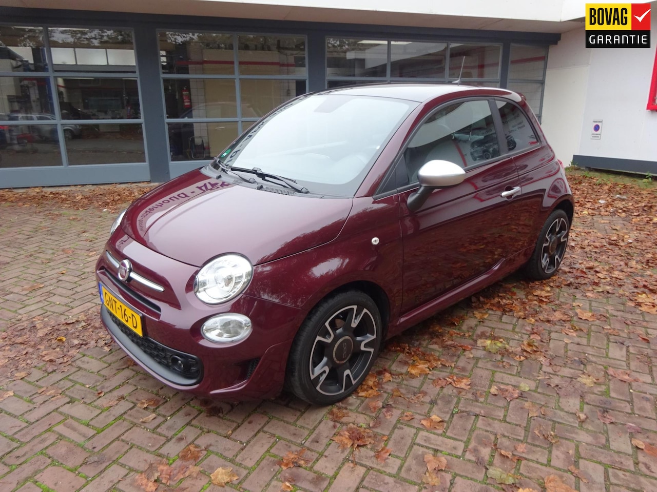 Fiat 500 - 1.2 Rockstar Sport Unieke kleur Navi./Climate Control/16"LMV/Sportstoelen/PDC/Cruise Contr - AutoWereld.nl