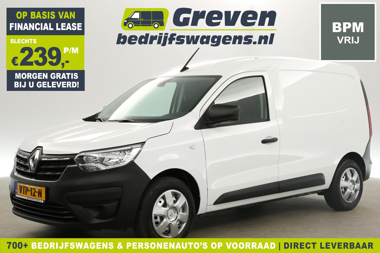 Renault Express - 1.5 dCi L1H1 BPM Vrij | 2023 | Demo | Airco Cruise PDC Elektrpakket Schuifdeur - AutoWereld.nl