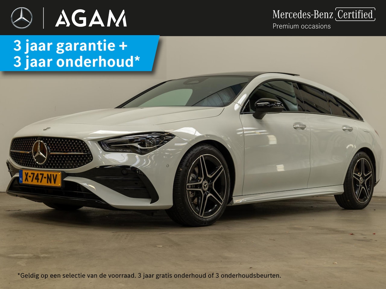 Mercedes-Benz CLA-klasse Shooting Brake - 180 AMG Line Premium | Panorama dak - AutoWereld.nl