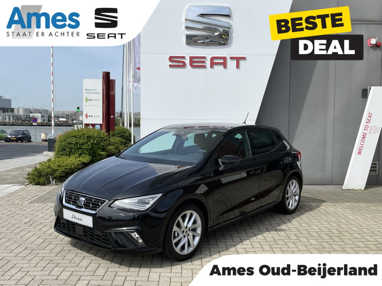 Seat Ibiza - 1.0 EcoTSI FR Business Connect | Keyless Entry | Travel assist | Achteruitrijcamera | - AutoWereld.nl