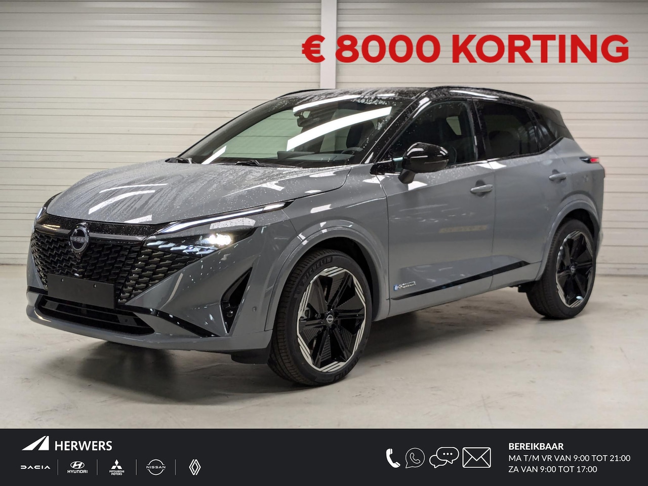 Nissan Qashqai - 1.5 e-Power N-Design / ** € 8.000,- KORTING ** / Nieuw uit voorraad leverbaar - AutoWereld.nl