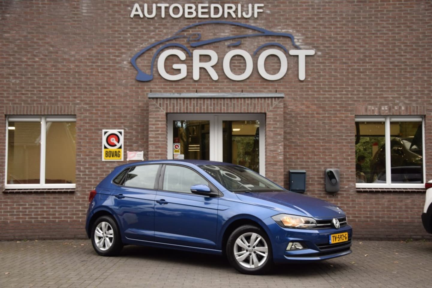 Volkswagen Polo - 1.0 TSI COMFORTLINE! ADAP.CRUISE/VIRTUAL DASH/TREKHAAK - AutoWereld.nl