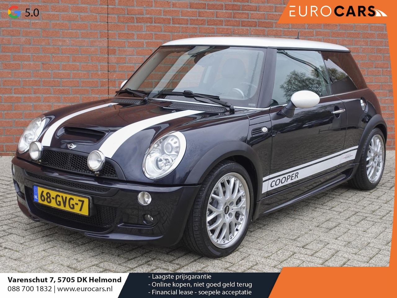 MINI Cooper - Mini 1.6 Works sportpakket Xenon verlichting Lederen sportstoelen Airco 17inch velgen - AutoWereld.nl