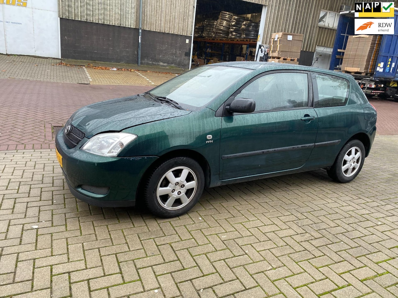 Toyota Corolla - 1.4 VVT-i Linea Terra * Airco * Elek ramen * Stuurbekrachtiging * Rijdt en Schakelt Goed * - AutoWereld.nl