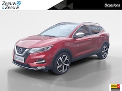 Nissan Qashqai - 1.3 DIG-T Tekna + Dealeronderhouden | Meest luxe uitvoering| Bomvol | Trekhaak