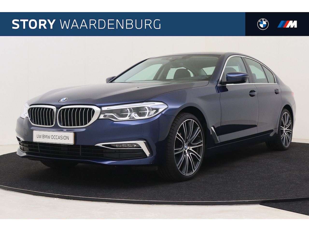 BMW 5-serie - 520i High Executive Luxury Line Automaat / Adaptieve LED / Stoelverwarming / Live Cockpit - AutoWereld.nl